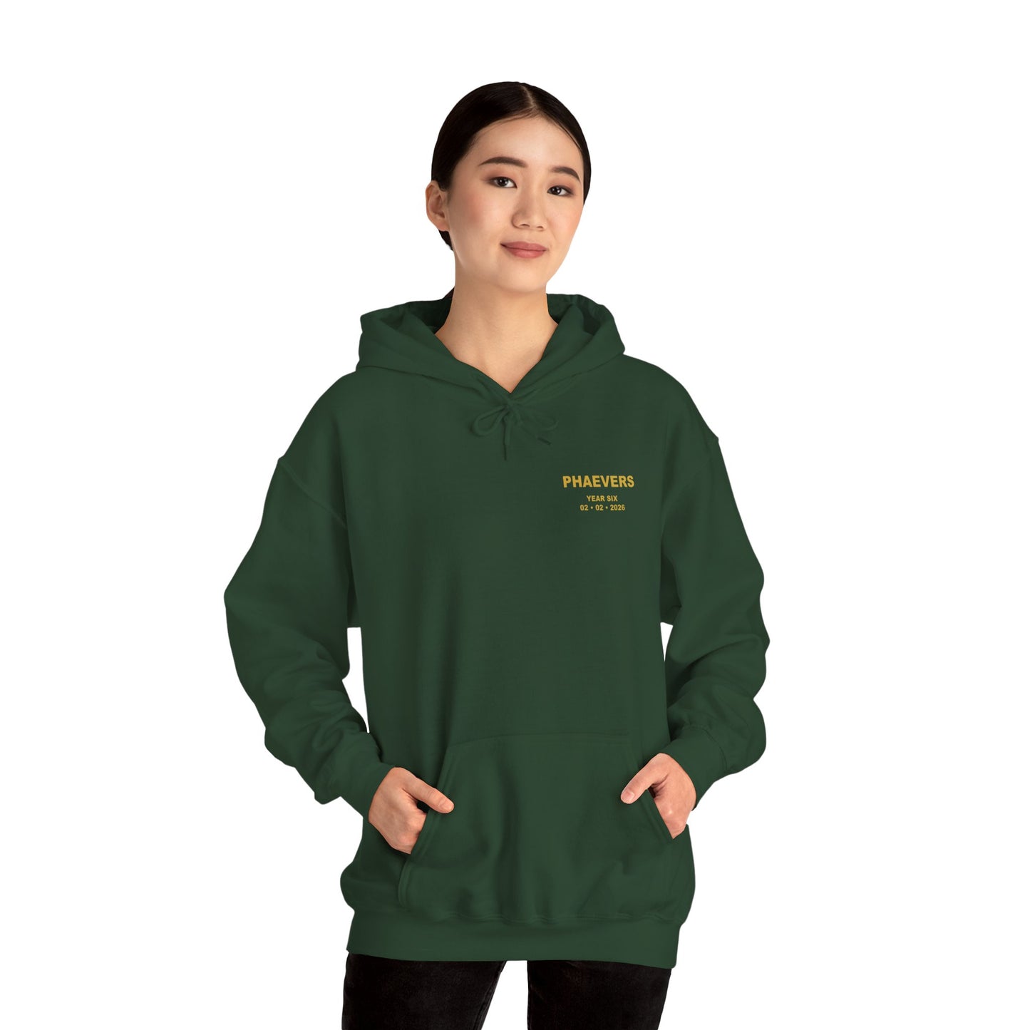 PHAEVERS YEAR SIX UNISEX HOODIE