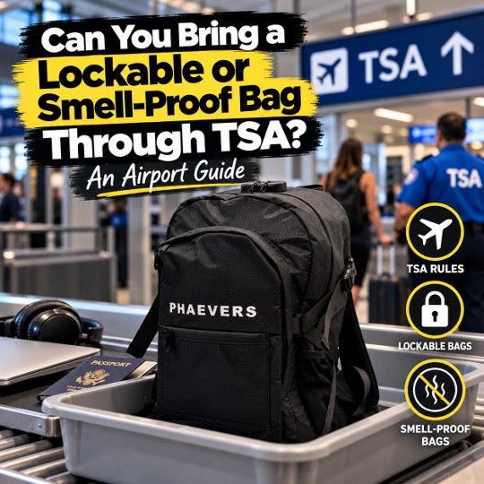 Can You Bring a Lockable or Smell-Proof Bag Through TSA? An Airport Guide