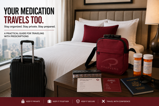 Your Medication Travels Too: How to Store Prescriptions Away From Home
