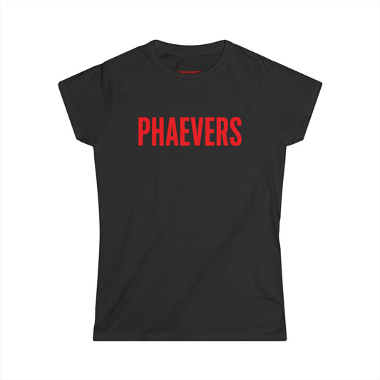 Women's PHAEVERS RED Base T-Shirt