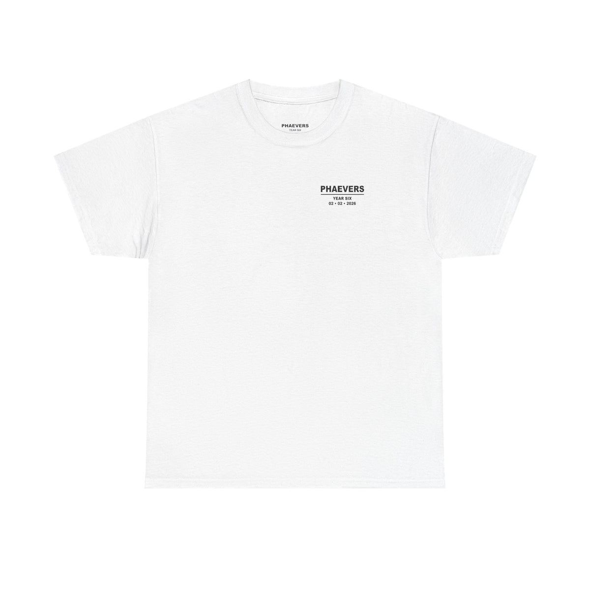 PHAEVERS YEAR SIX T-SHIRT