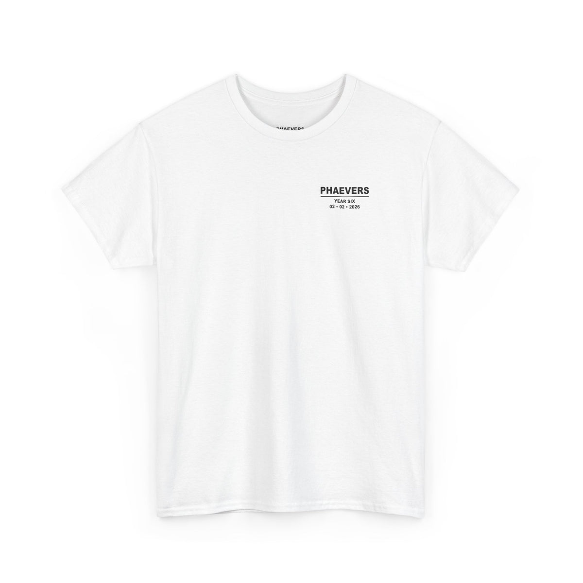 PHAEVERS YEAR SIX T-SHIRT