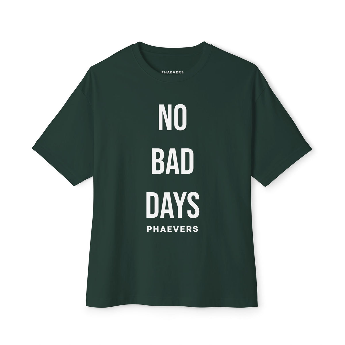 PHAEVERS NO BAD DAYS OVERSIZED T-SHIRT