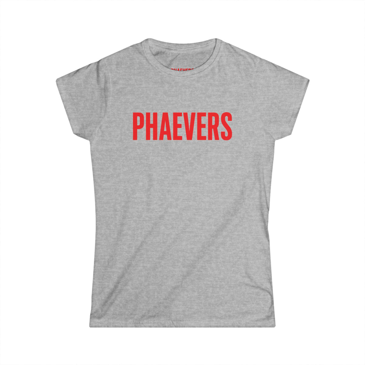 HER PHAEVERS RED T-SHIRT