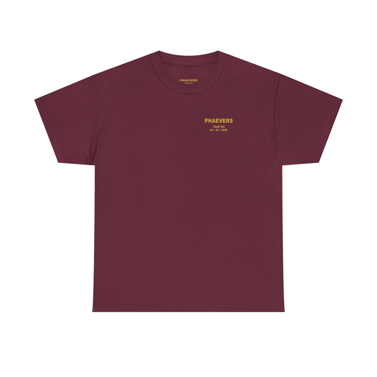 PHAEVERS YEAR SIX T-SHIRT