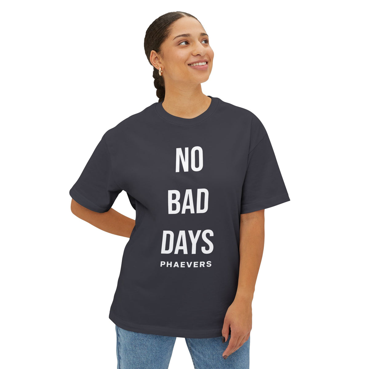 PHAEVERS NO BAD DAYS OVERSIZED T-SHIRT
