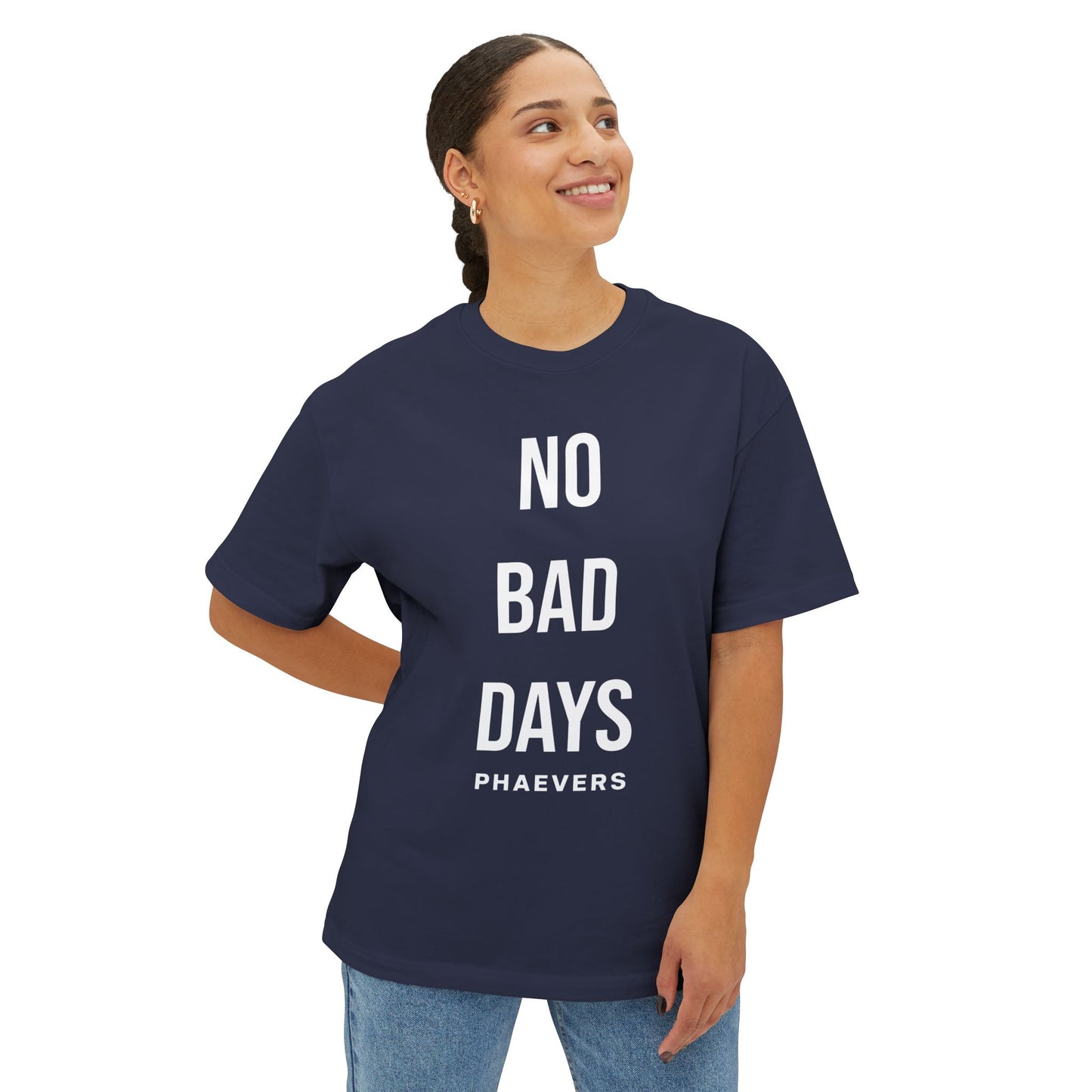 PHAEVERS NO BAD DAYS OVERSIZED T-SHIRT