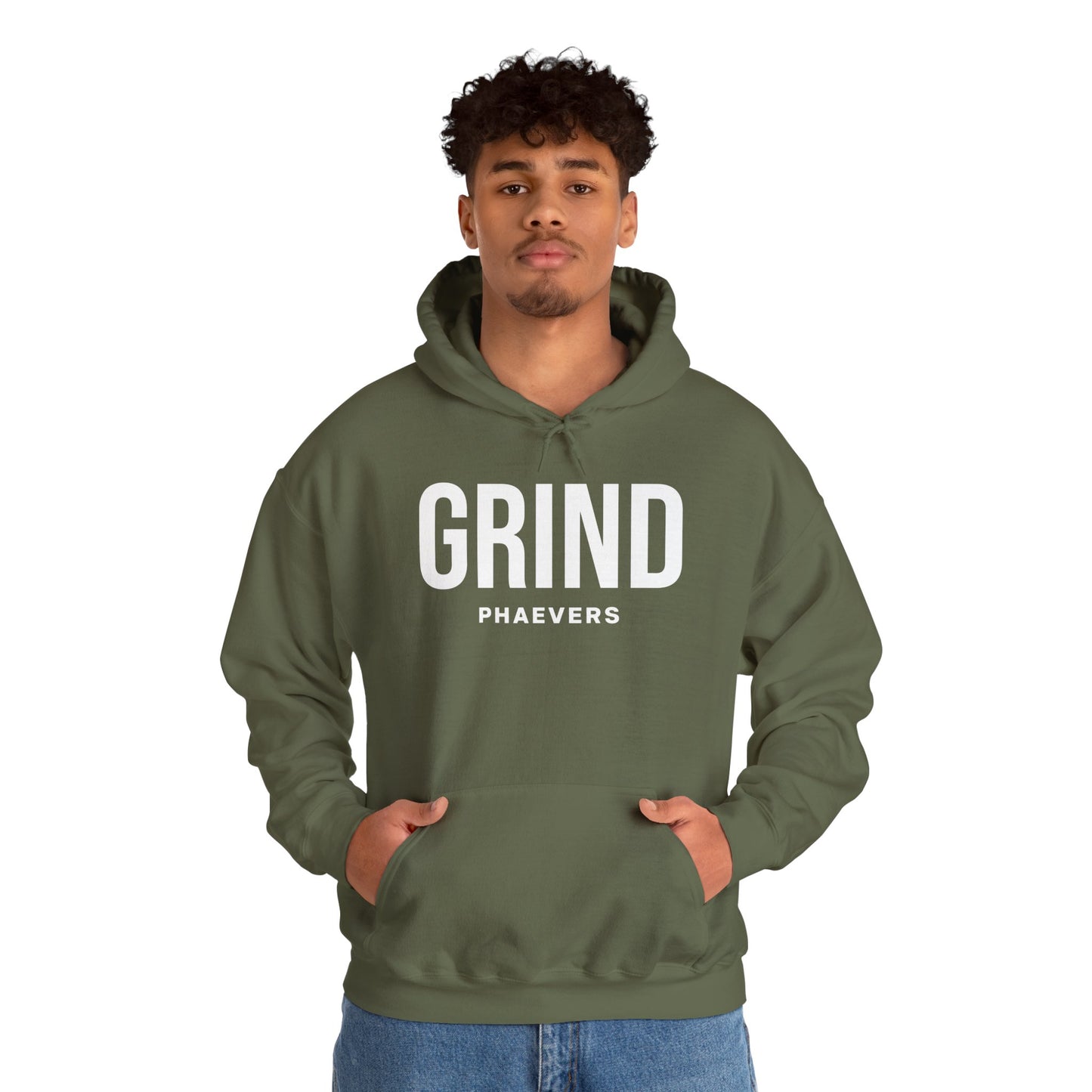 GRIND PHAEVERS Unisex Heavy Hoodie