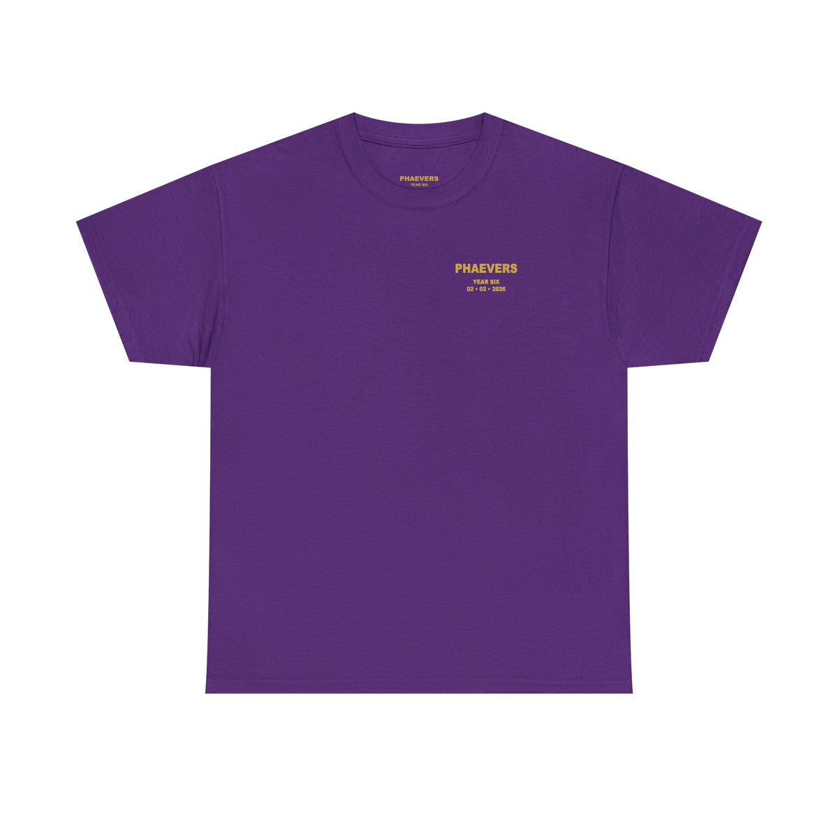PHAEVERS YEAR SIX T-SHIRT