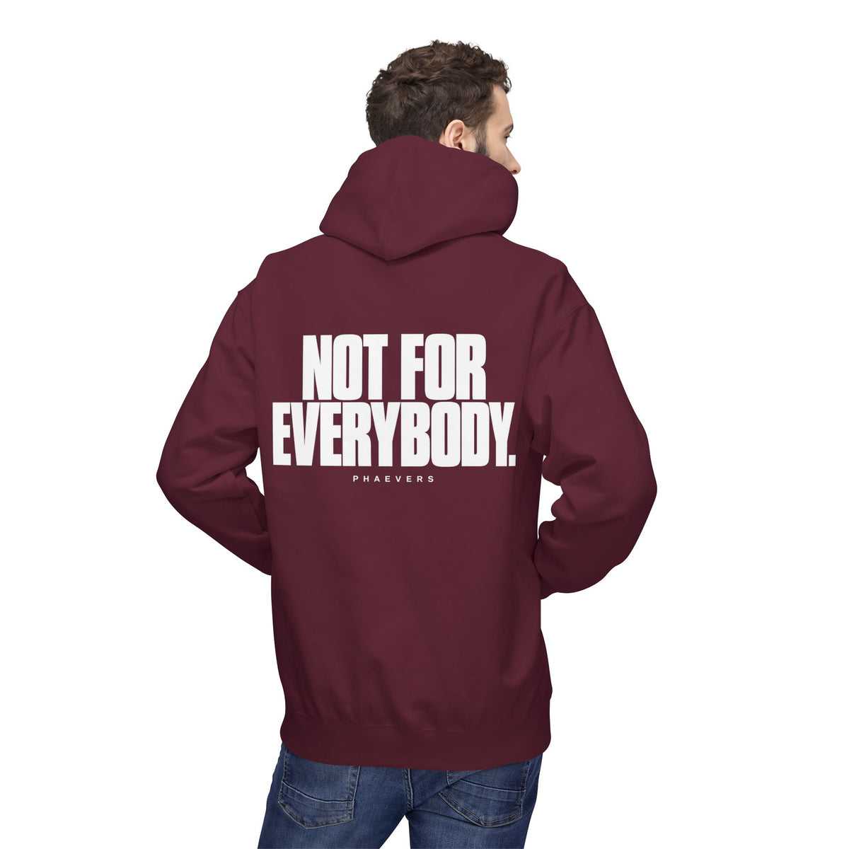 NOT FOR EVERYBODY. Oversized Unisex Hoodie