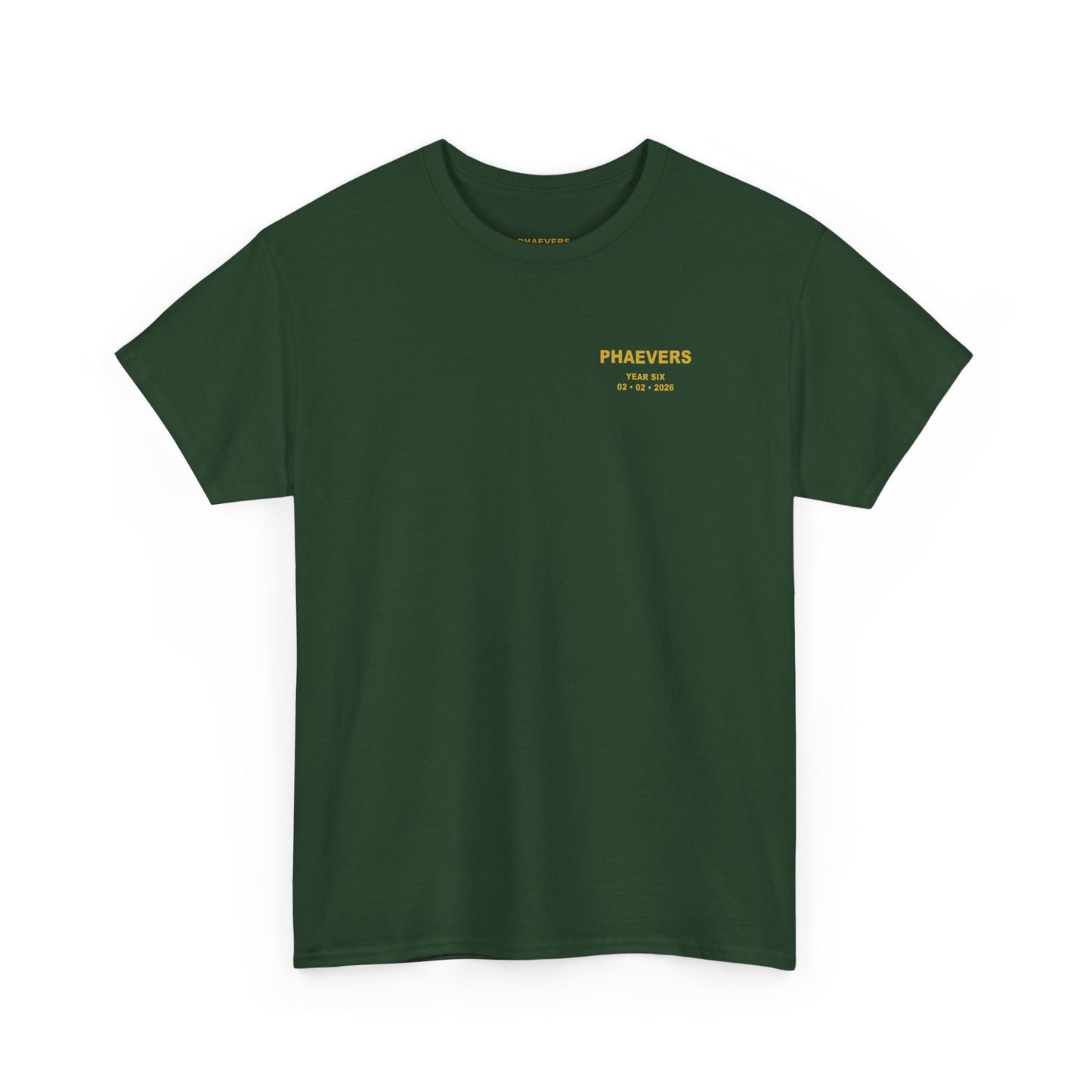 PHAEVERS YEAR SIX T-SHIRT