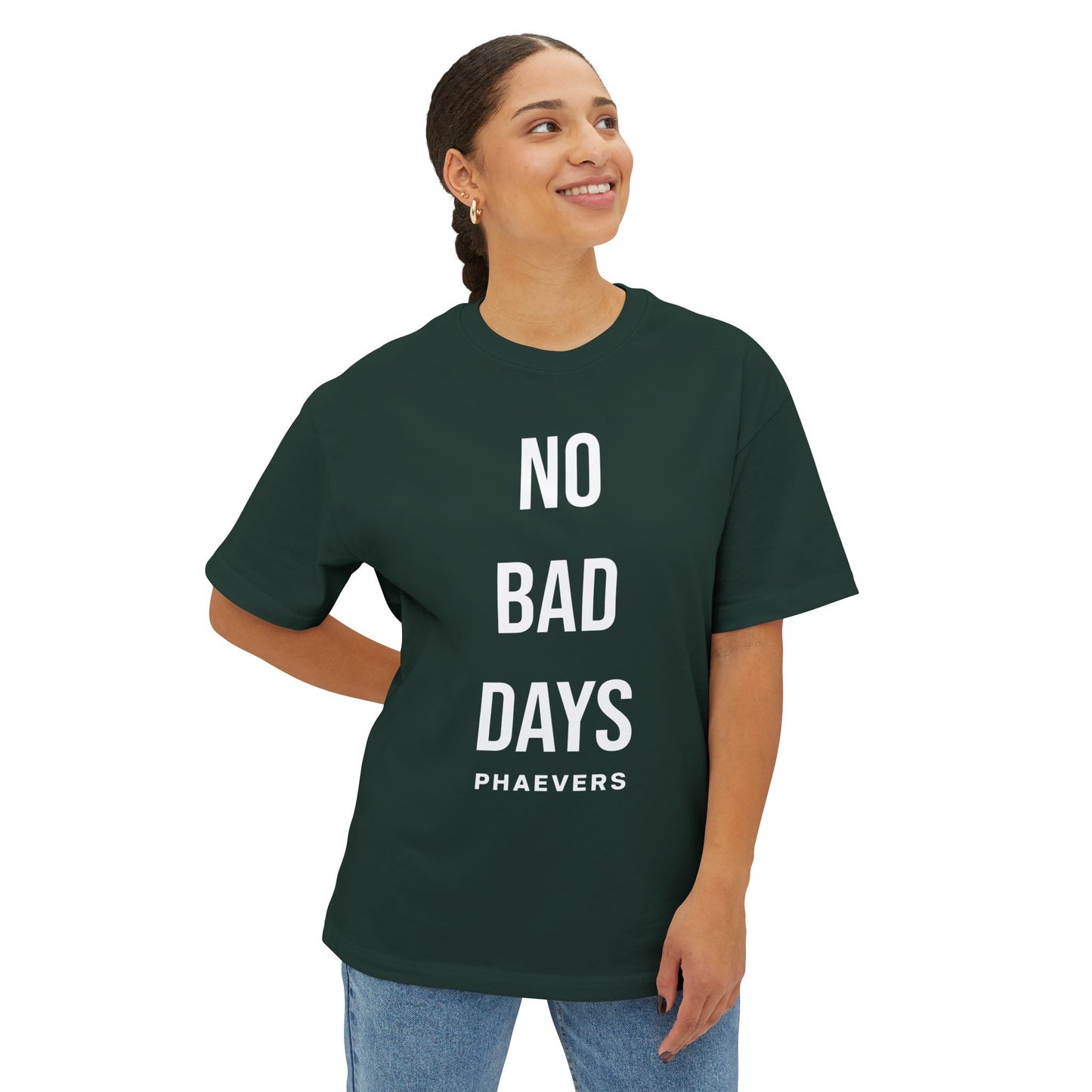 PHAEVERS NO BAD DAYS OVERSIZED T-SHIRT