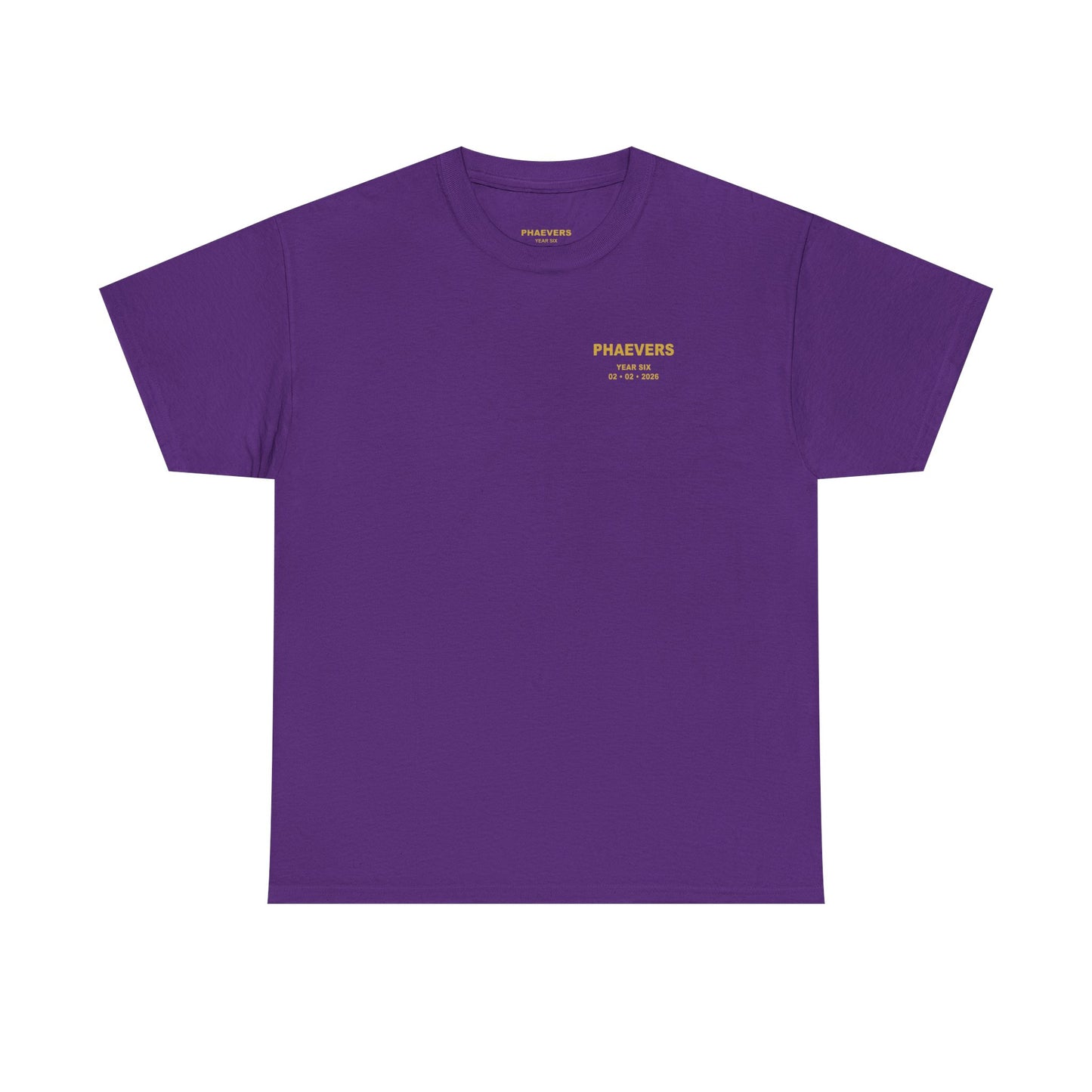 PHAEVERS YEAR SIX T-SHIRT