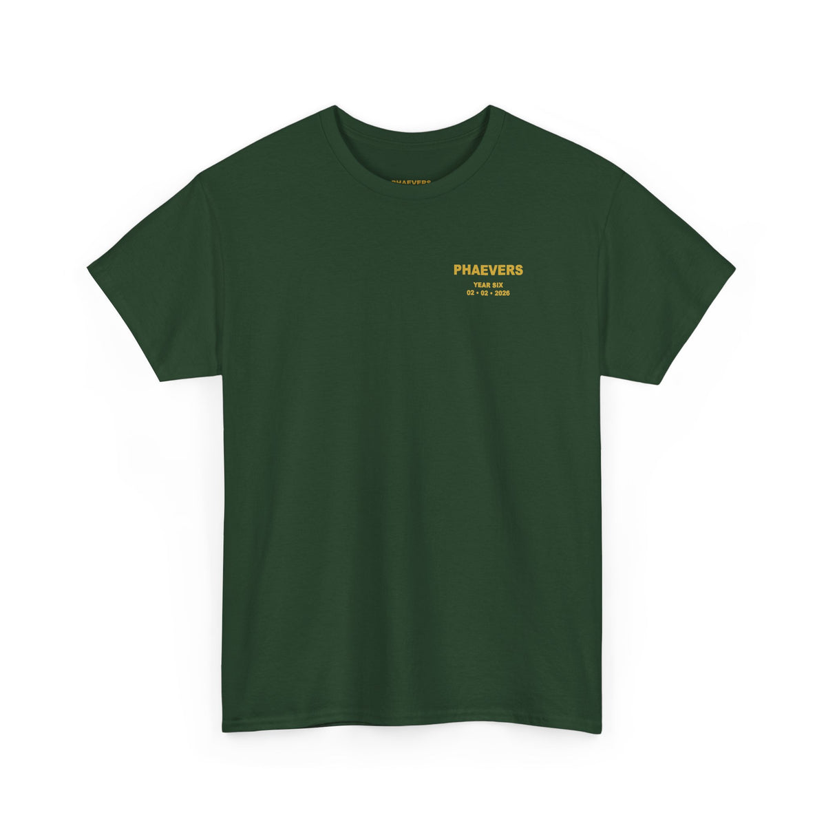 PHAEVERS YEAR SIX T-SHIRT