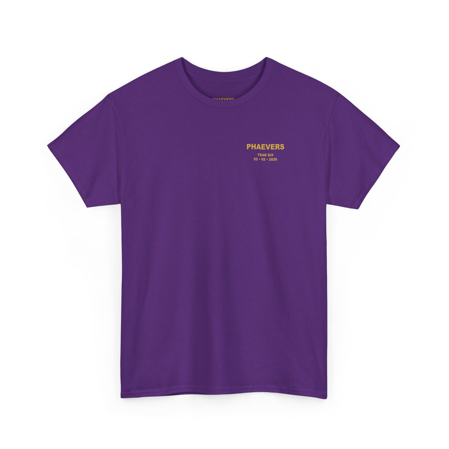 PHAEVERS YEAR SIX T-SHIRT
