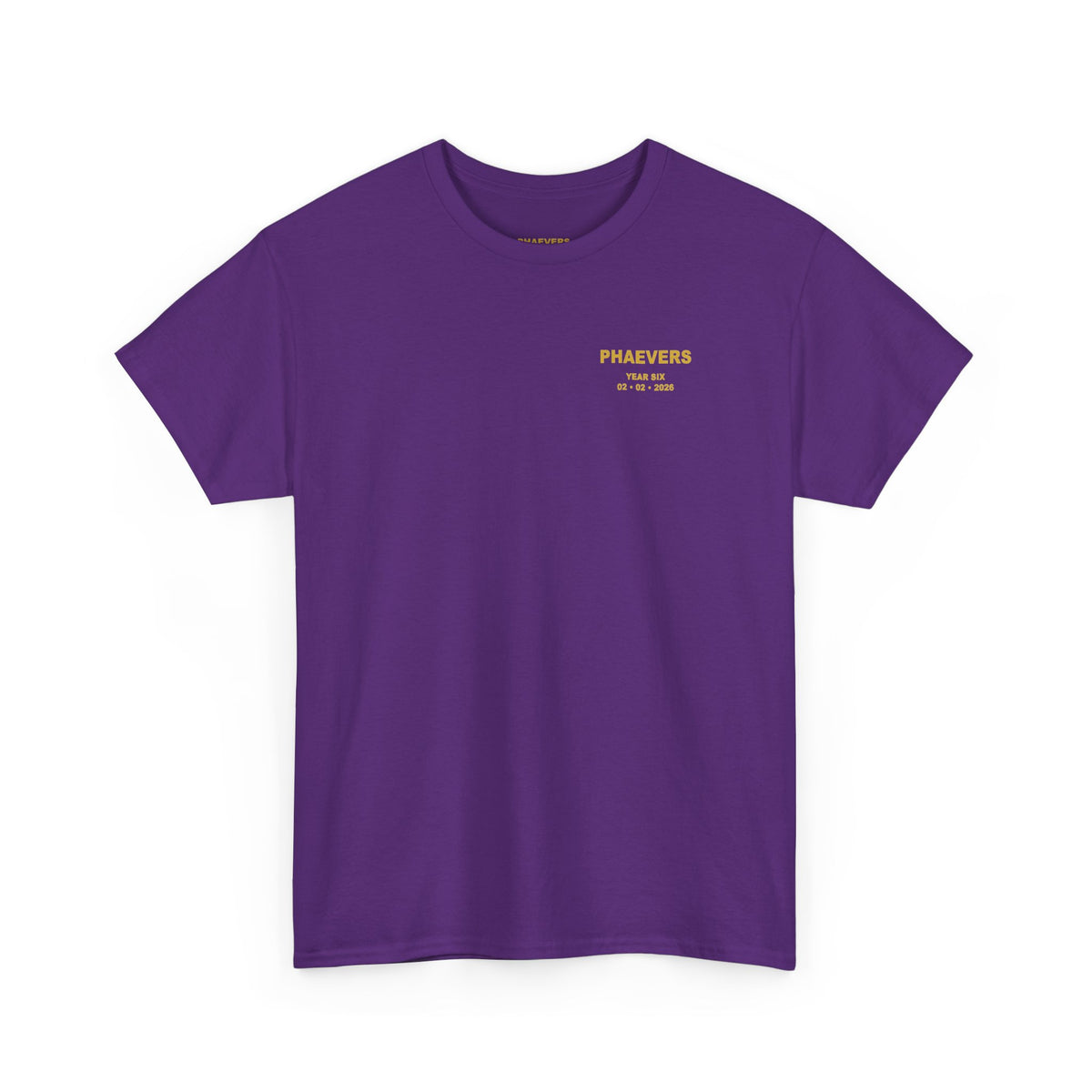 PHAEVERS YEAR SIX T-SHIRT