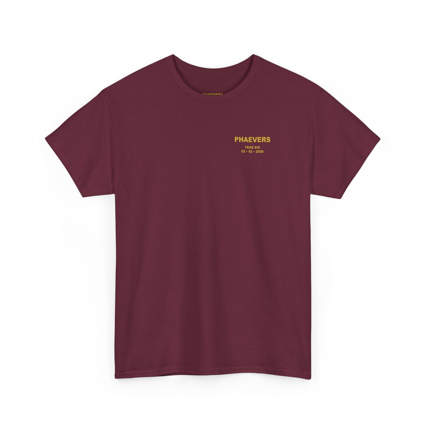 PHAEVERS YEAR SIX T-SHIRT