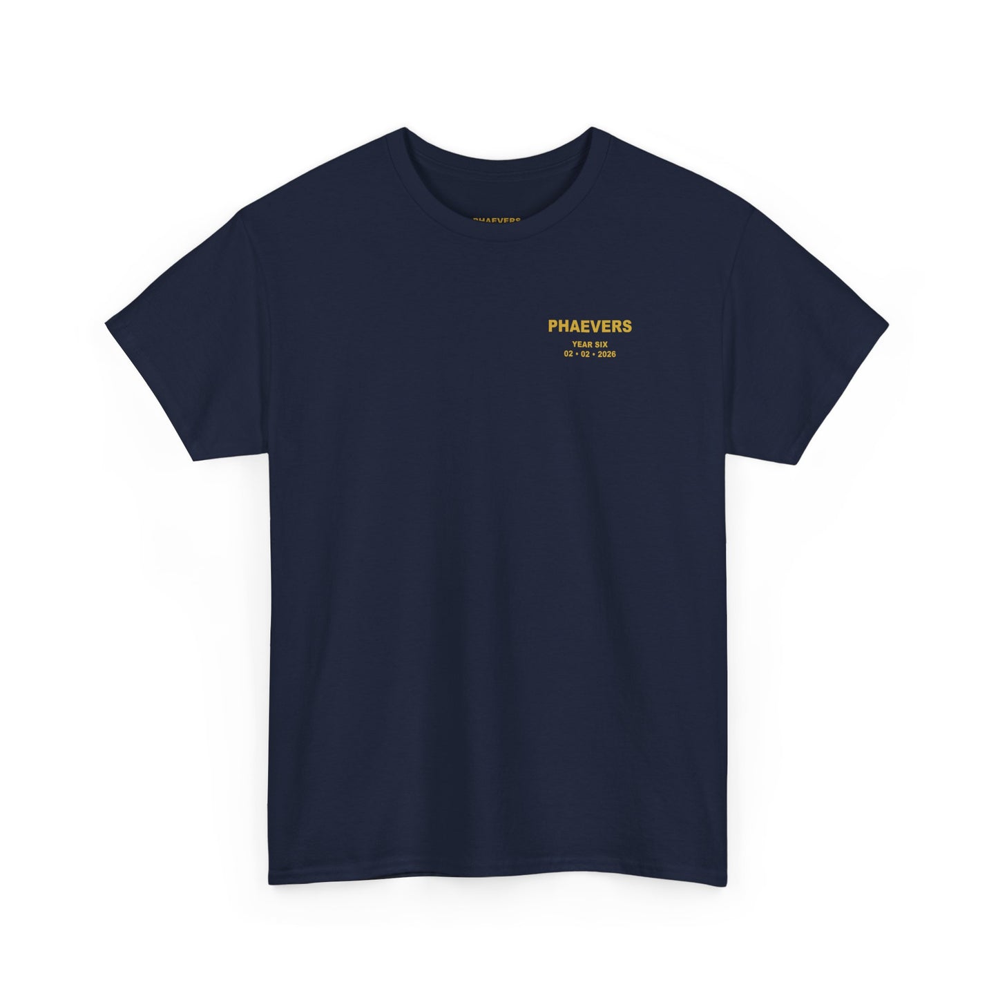 PHAEVERS YEAR SIX T-SHIRT