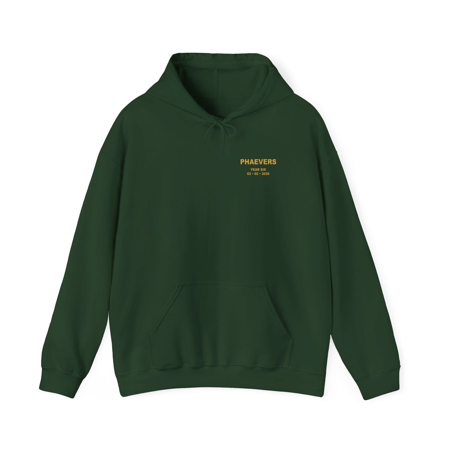 PHAEVERS YEAR SIX UNISEX HOODIE