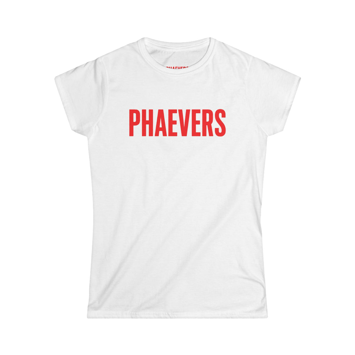 HER PHAEVERS RED T-SHIRT