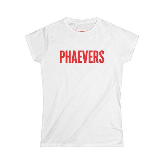 HER PHAEVERS RED T-SHIRT