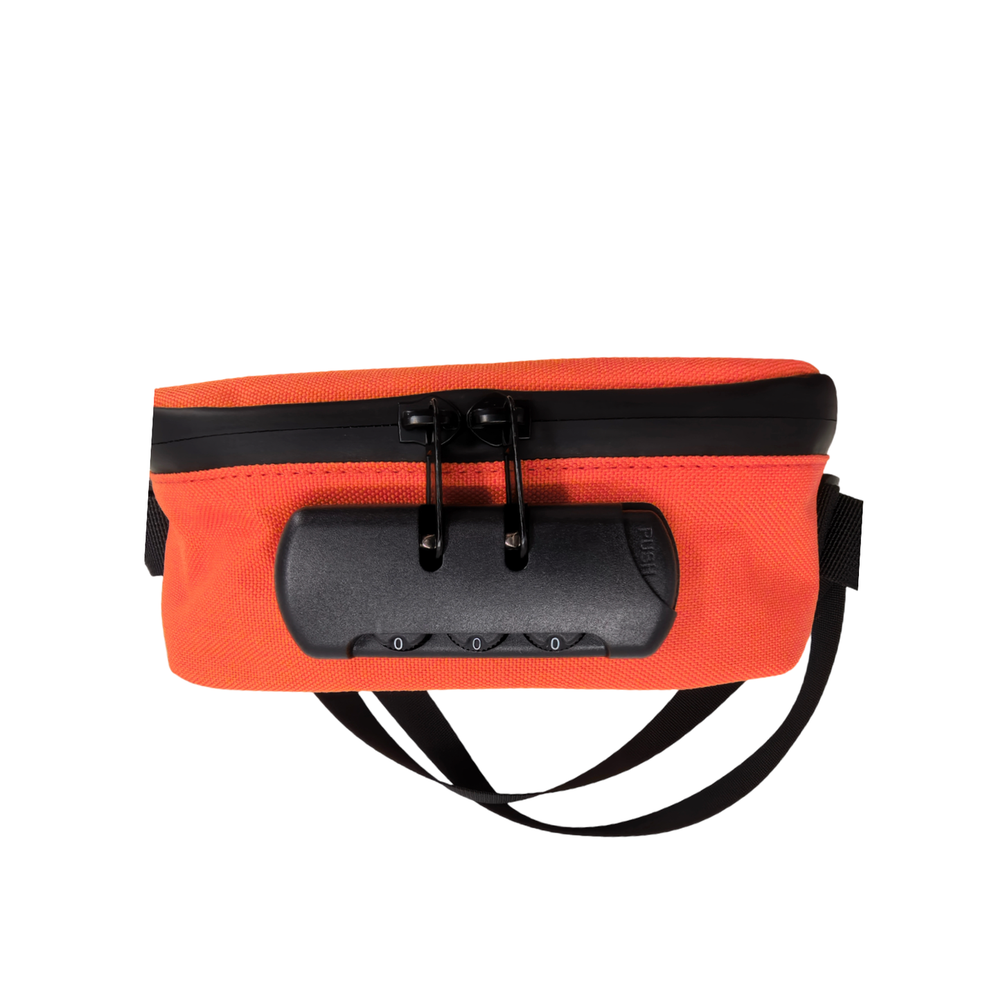 PHAEVERS Vault Crossbody - Odor-Resistant Travel Bag with Combo Lock, 9x7x3 in – Black, Orange, Maroon, Olive and Purple