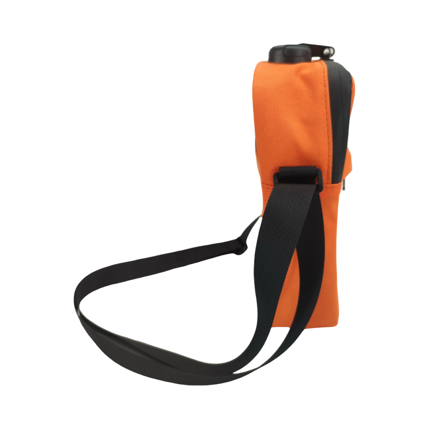 PHAEVERS Vault Crossbody - Odor-Resistant Travel Bag with Combo Lock, 9x7x3 in – Black, Orange, Maroon, Olive and Purple