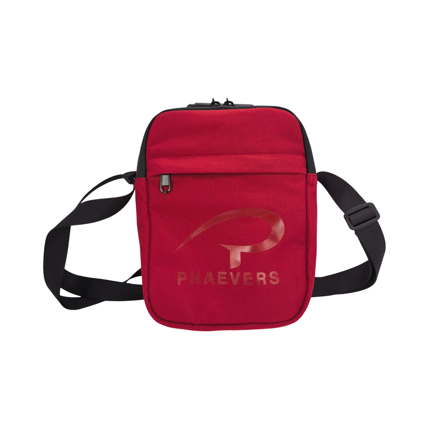 PHAEVERS Vault Crossbody - Odor-Resistant Travel Bag with Combo Lock, 9x7x3 in – Black, Orange, Maroon, Olive and Purple