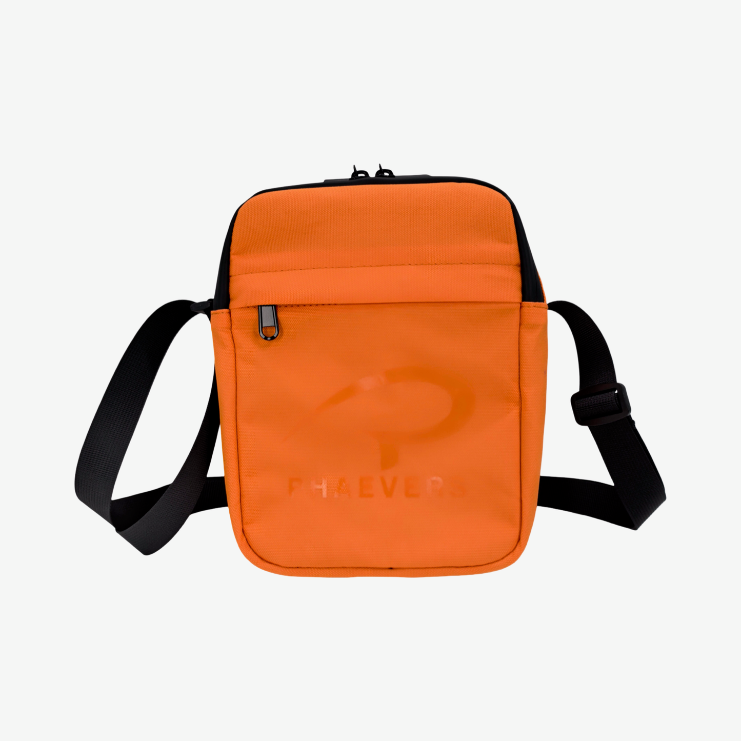 PHAEVERS Vault Crossbody - Odor-Resistant Travel Bag with Combo Lock, 9x7x3 in – Black, Orange, Maroon, Olive and Purple