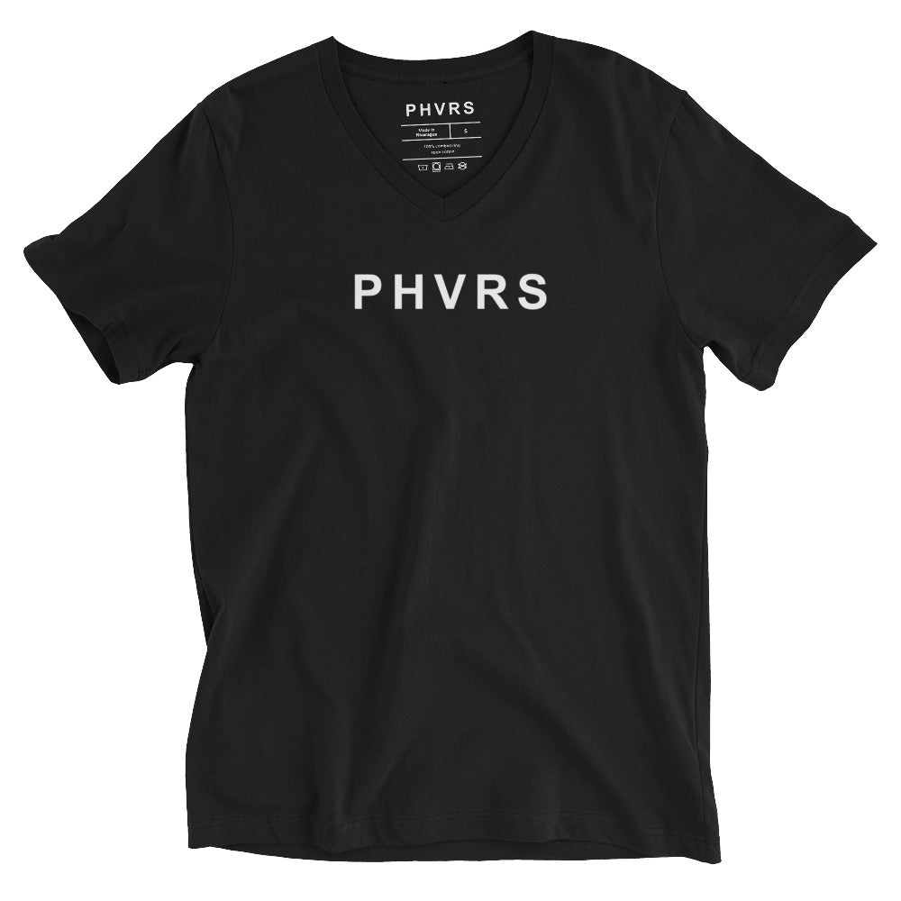 PHVRS Unisex Short Sleeve V-Neck T-Shirt